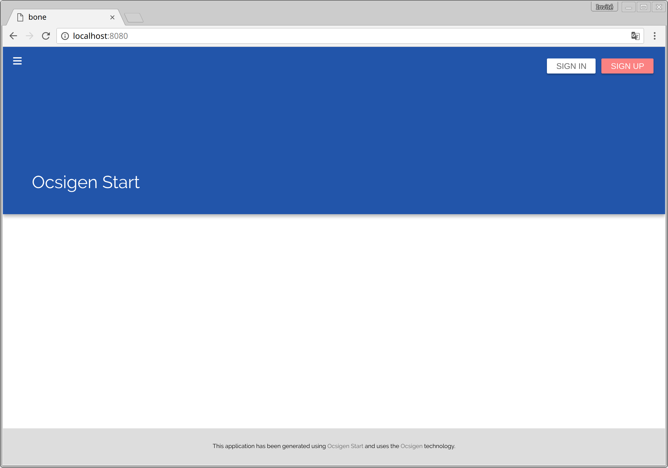Ocsigen Start
